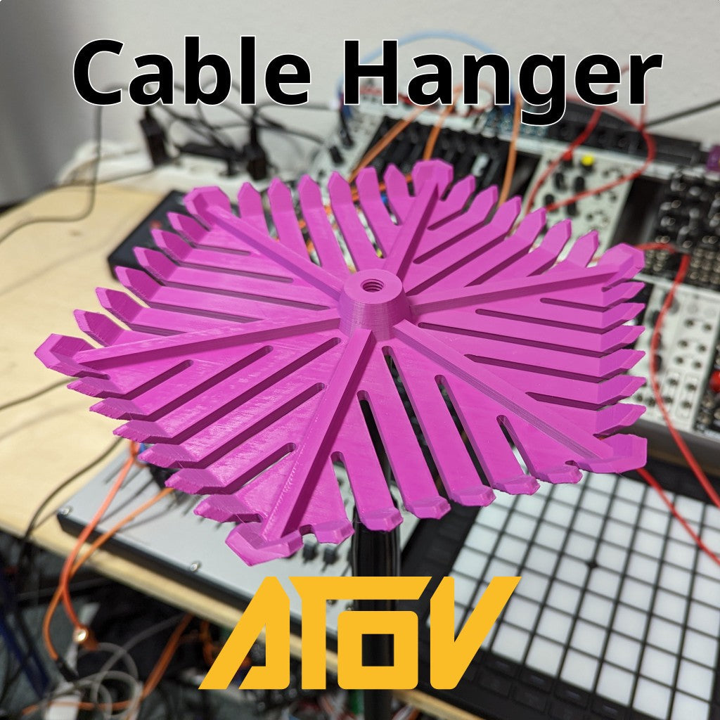 Eurorack Mic Stand Cable Hanger